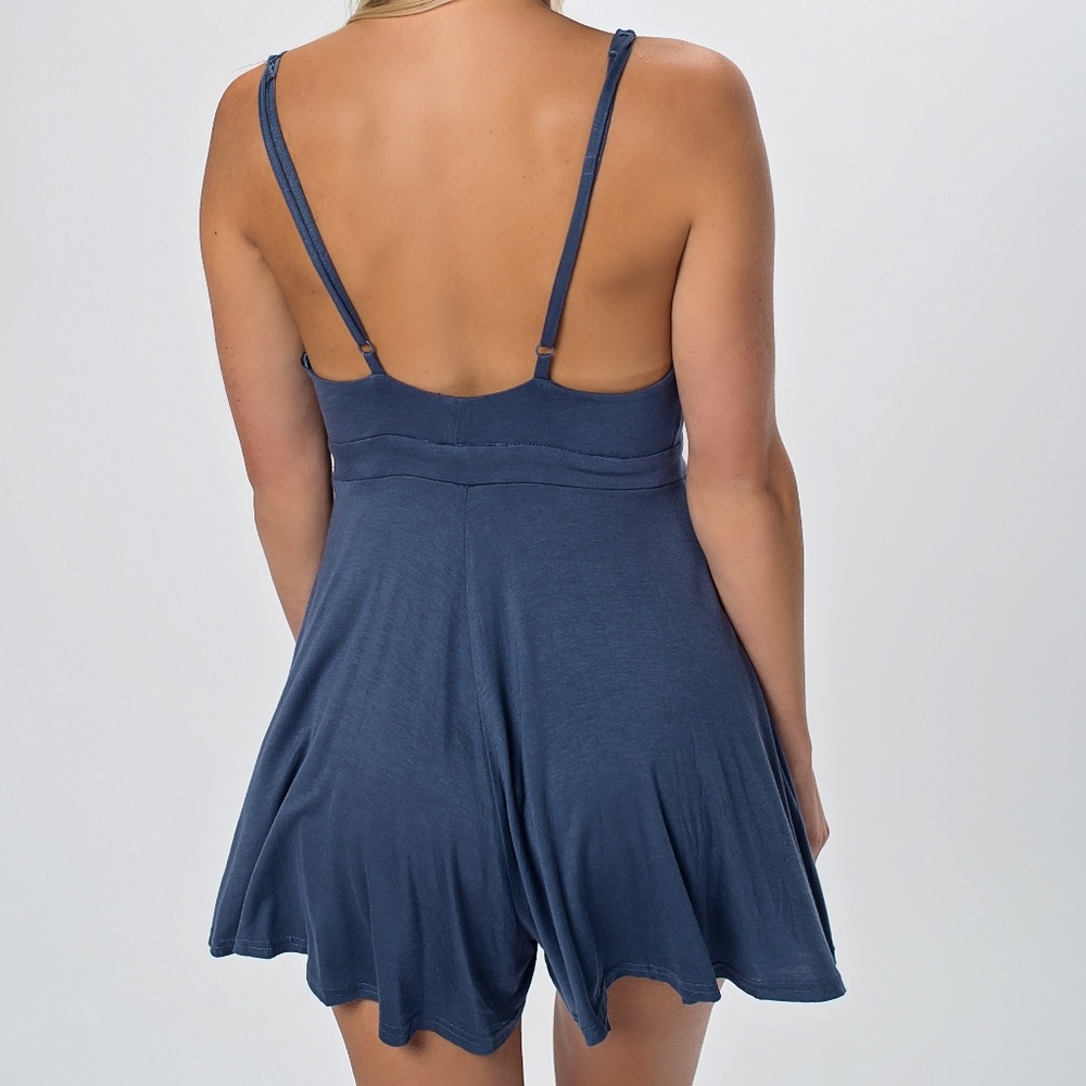 Dusty blue romper - Picture 7 of 8